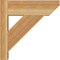 Ekena Millwork Traditional Slat Rough Sawn Outlooker, Western Red Cedar, 6"W x 16"D x 16"H OUT06X16X16TRA06RWR - alternate 3